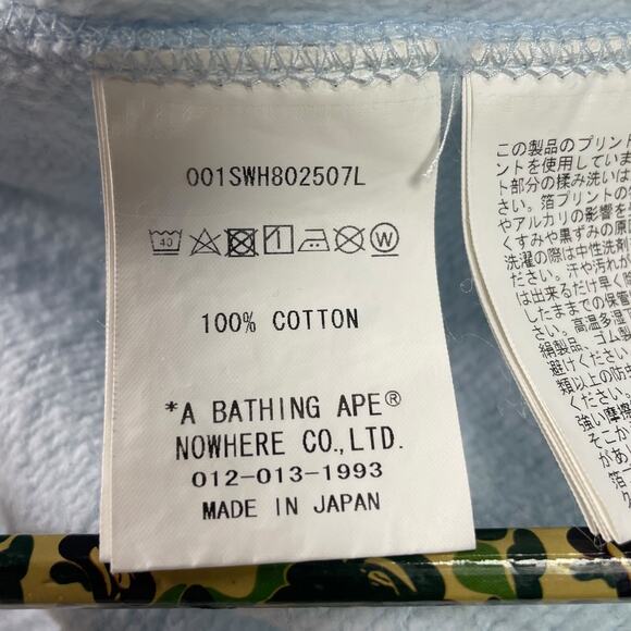 BAPE ABC Camo Shark Oversized Crewneck Women's Size M+ - Picture 9 of 10